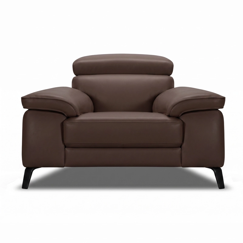 Fauteuil en cuir ESPERIA