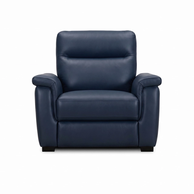Fauteuil relax en cuir JONAS