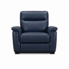 Fauteuil relax en cuir JONAS