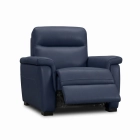 Fauteuil relax en cuir JONAS