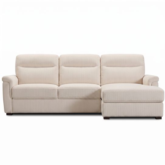 Canap&eacute; d\'angle relax en tissu JONAS