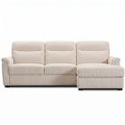Canap&eacute; d'angle relax en tissu JONAS