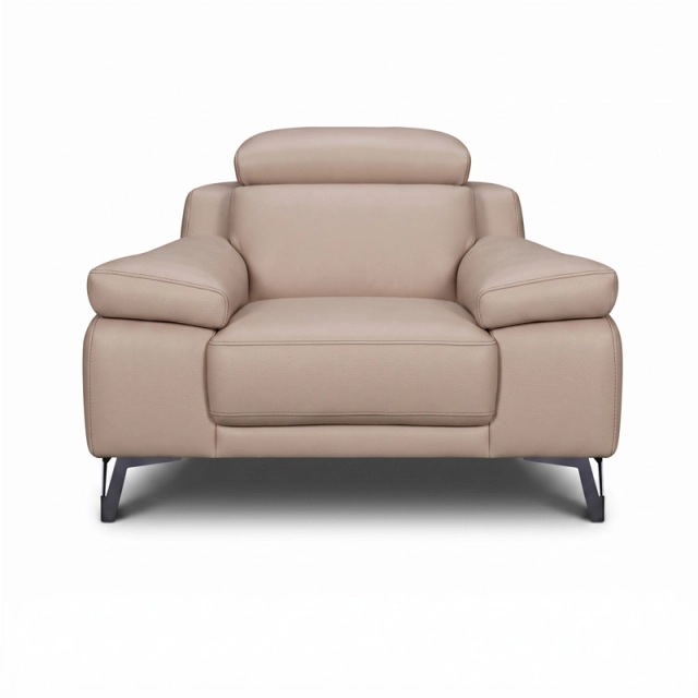 Fauteuil en cuir CERVIONE