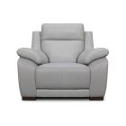 Fauteuil relax en cuir TOBY