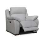 Fauteuil relax en cuir TOBY