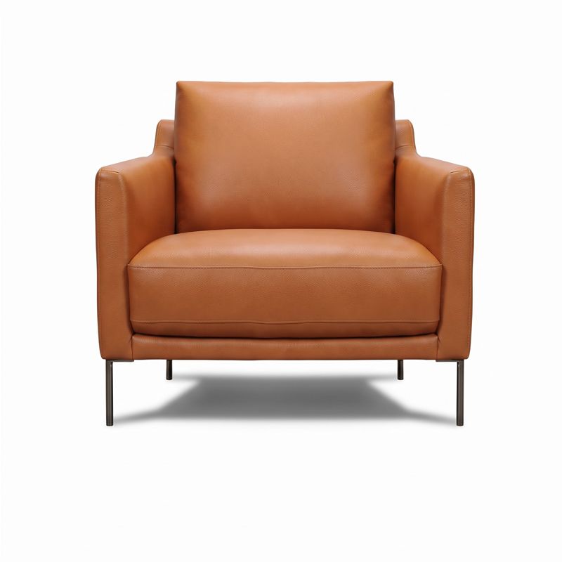 Fauteuil en cuir GOYA
