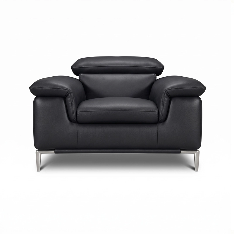 Fauteuil en cuir MADISON