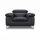 Fauteuil en cuir MADISON