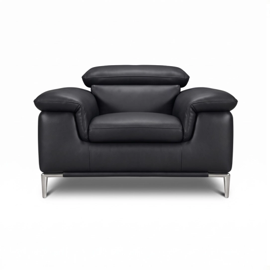 Fauteuil en cuir MADISON