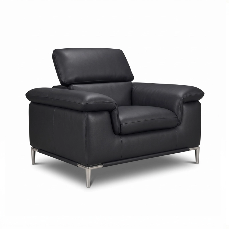 Fauteuil en cuir MADISON