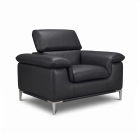 Fauteuil en cuir MADISON