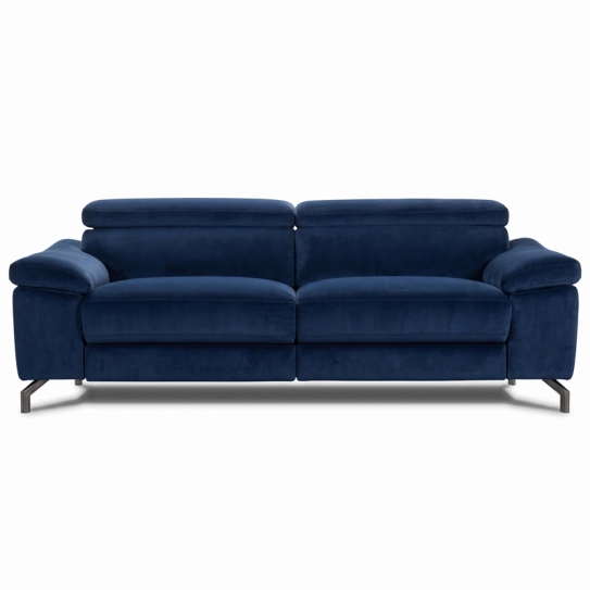 Canapé droit relax en tissu MOA