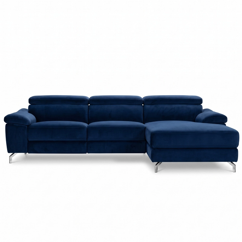 Canap&eacute; d'angle relax en tissu MOA