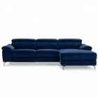 Canap&eacute; d'angle relax en tissu MOA