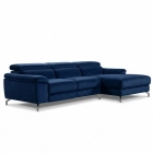 Canap&eacute; d'angle relax en tissu MOA