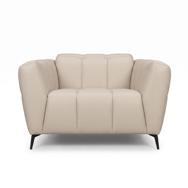 Fauteuil relax en cuir GABY