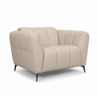 Fauteuil relax en cuir GABY