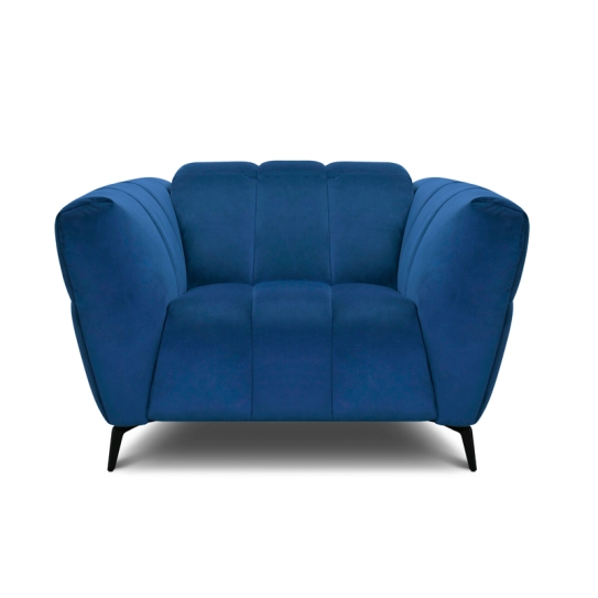 Fauteuil relax en tissu GABY