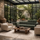 Fauteuil relax en cuir GABY