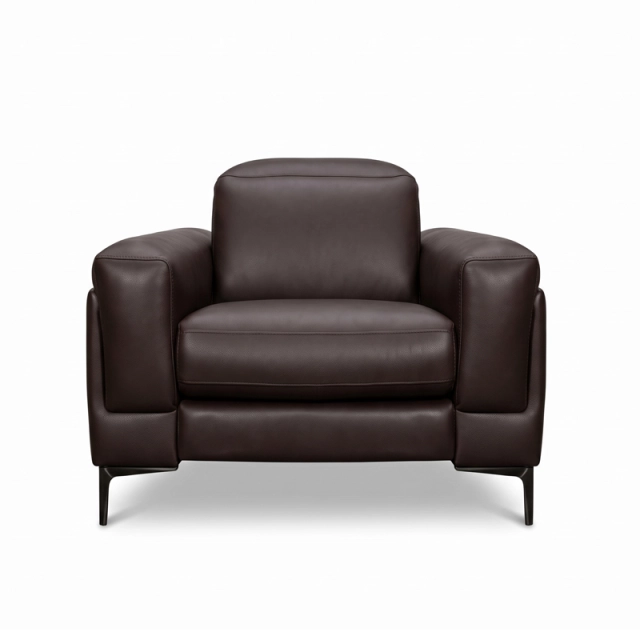 Fauteuil relax en cuir ADAM