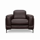 Fauteuil relax en cuir ADAM