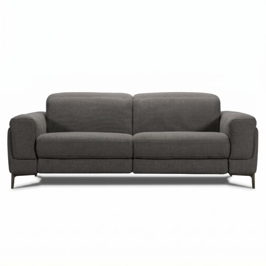 Canap&eacute; droit relax en tissu ADAM