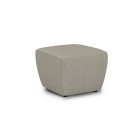 Pouf carré en tissu INTEMPOREL