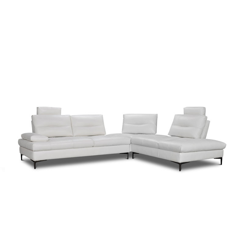 Canapé d'angle en cuir BIRMAN