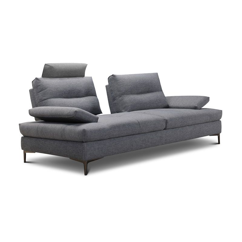 Canapé droit en tissu BIRMAN