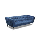 Canapé droit en tissu CURBY