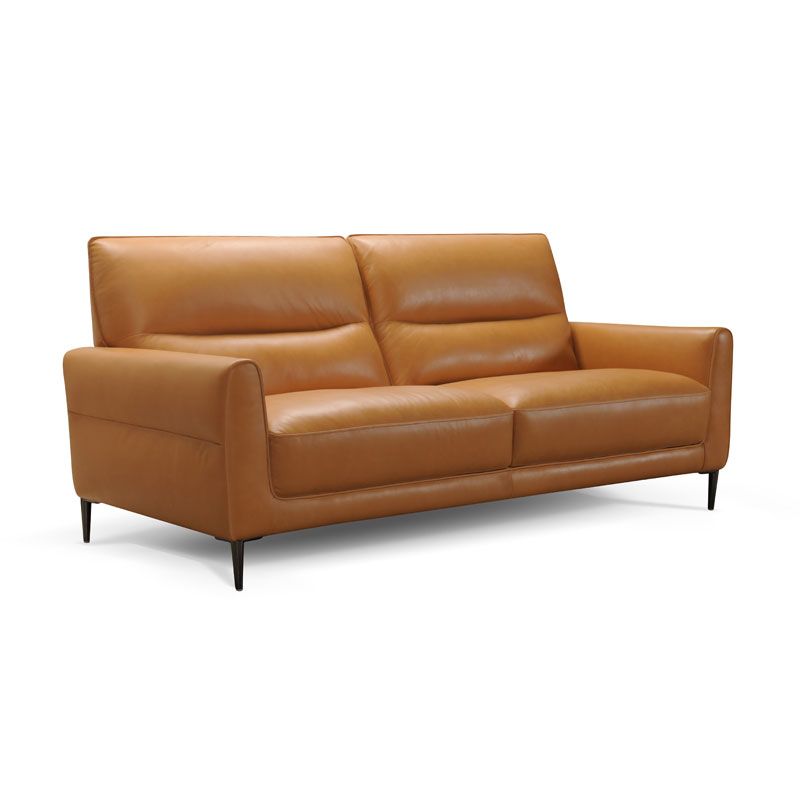 Canapé droit en cuir DODDY