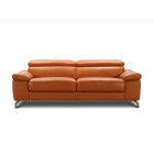 Canapé droit relax en cuir MOA