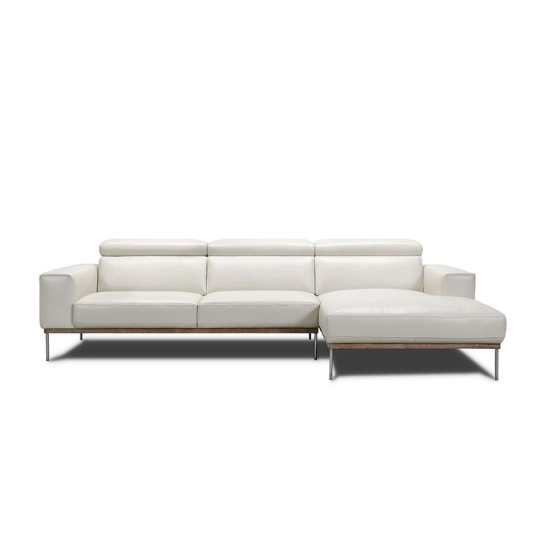 Canapé d\'angle en cuir SIMON