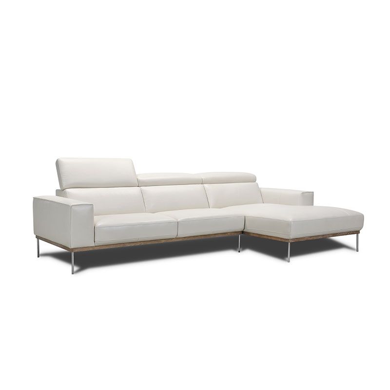 Canapé d'angle en cuir SIMON