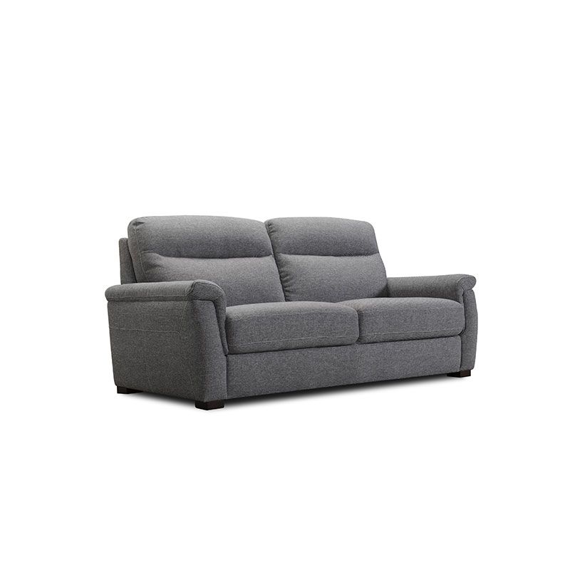 Canapé droit relax en tissu JONAS