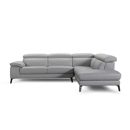 Canapé d\'angle en cuir ESPERIA