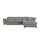 Canapé d'angle relax en tissu MARCUS