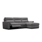 Canapé d'angle relax en tissu JONAS