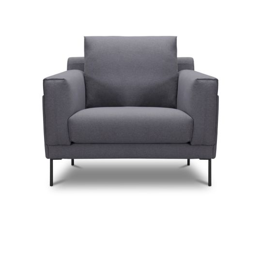 Fauteuil en tissu STAN