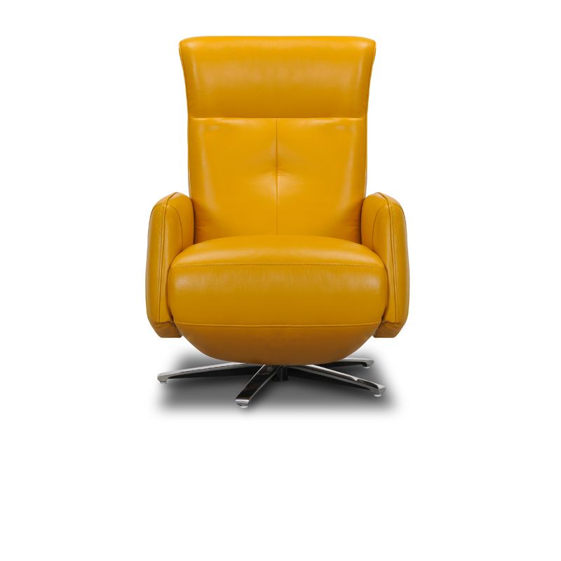 Fauteuil relax en cuir LOGGY