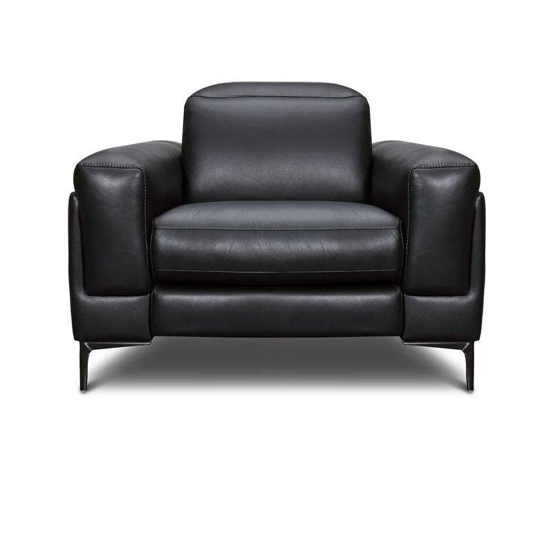 Fauteuil relax en cuir ADAM