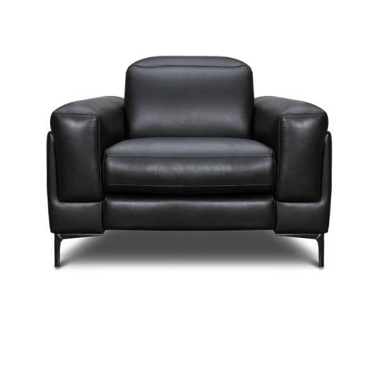 Fauteuil relax en cuir ADAM
