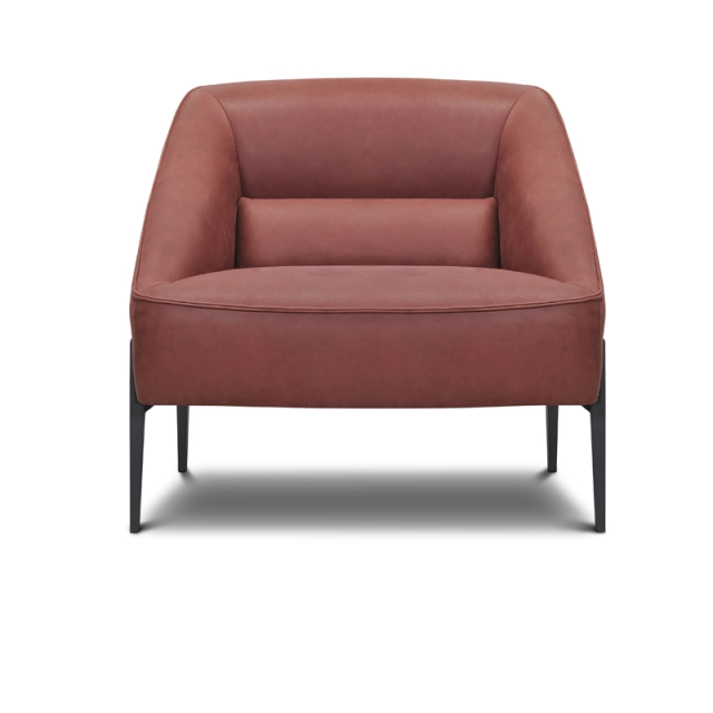 Fauteuil en cuir BLAIR