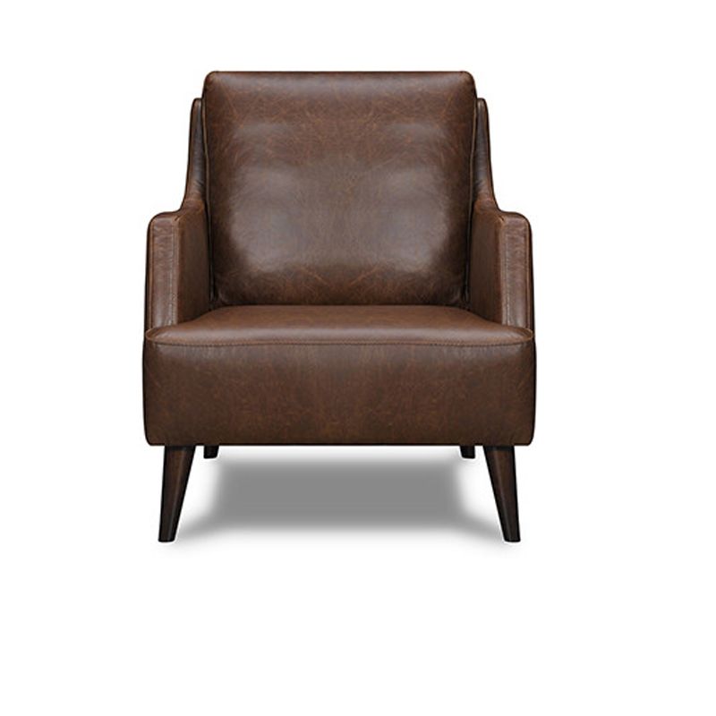 Fauteuil en cuir CHARMY