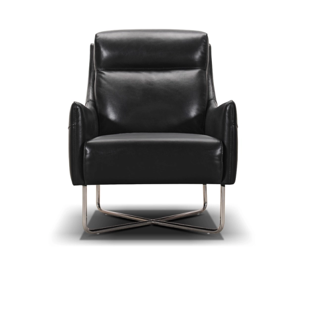 Fauteuil en cuir FILO