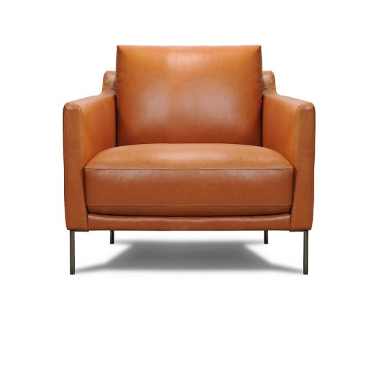 Fauteuil en cuir GOYA