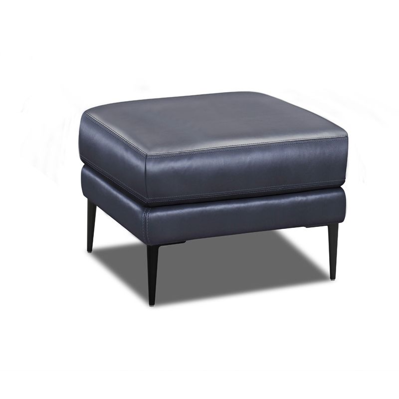 Pouf en cuir HARMONY