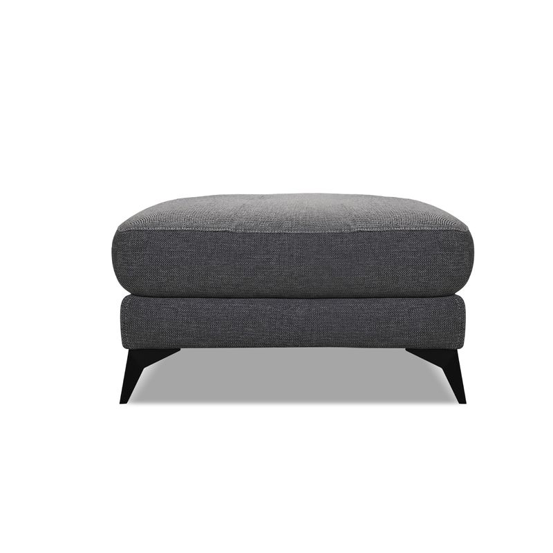 Pouf carré en tissu MARCUS