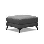 Pouf carré en tissu MARCUS