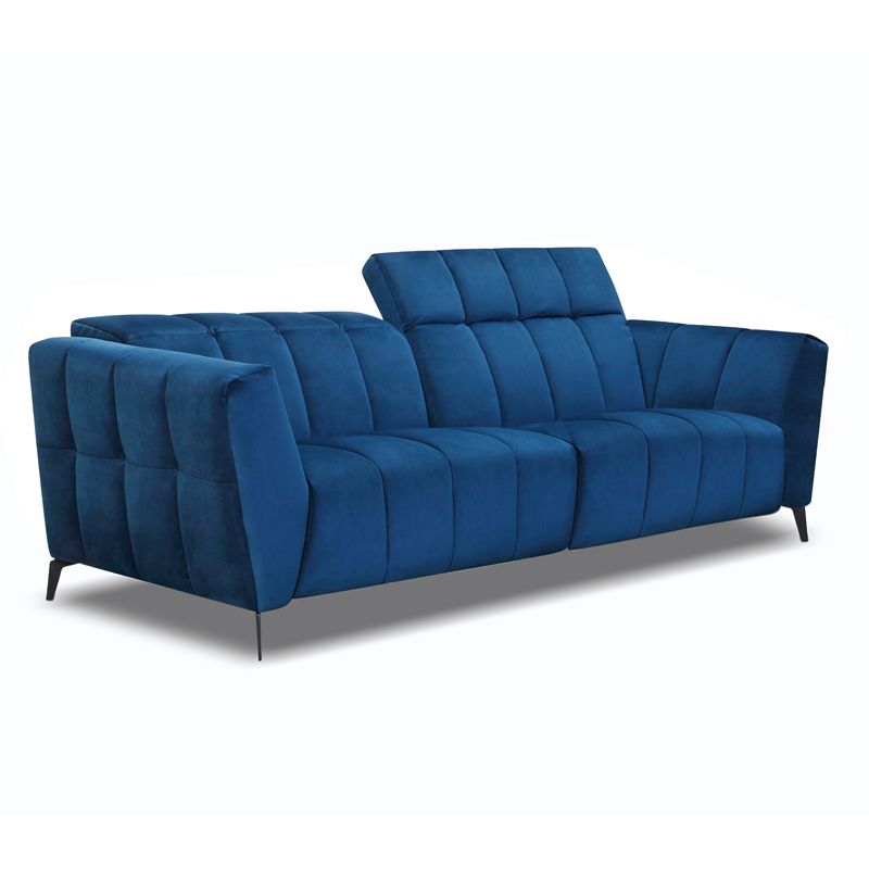 Canapé droit relax en tissu GABY